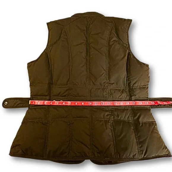 Eddie Bauer Brown Quilted Vest - Picture 14 of 14